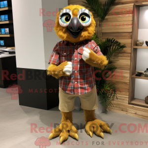 Disfraz de mascota loro...