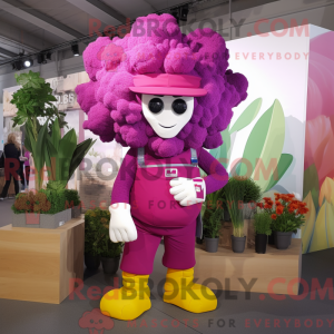 Flores de cor magenta com...