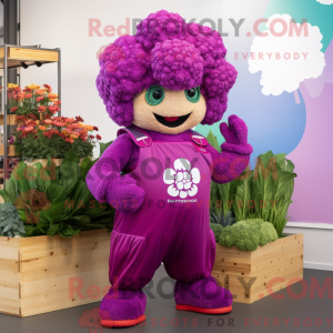 Flores de cor magenta com...