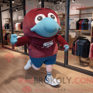 Maroon Blue Whale...