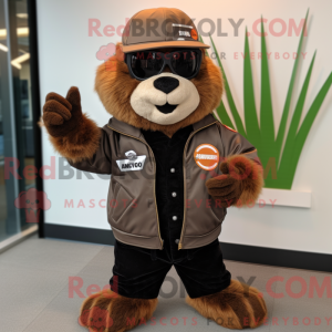 Personnage mascotte de...