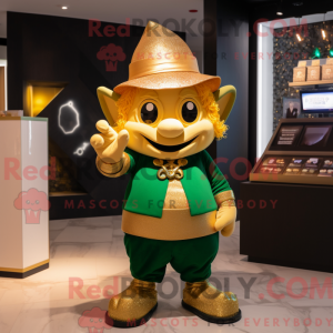 Disfraz de mascota Gold...