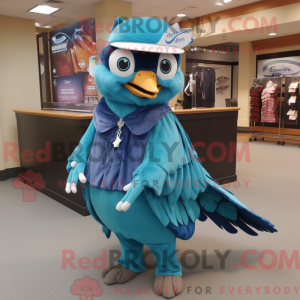 Teal Blue Jay...