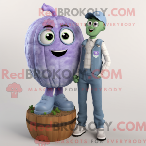 Lavendel Squash maskot...