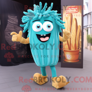 Personaggio mascotte Teal...
