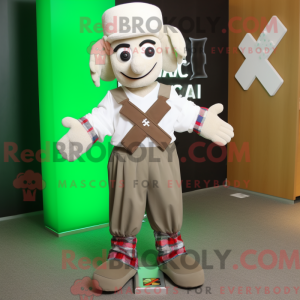 Celtic Cross maskot kostume...