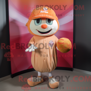 Peach Falafel mascot...