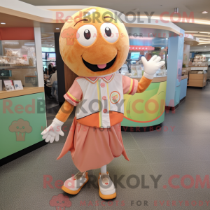Peach Falafel mascot...