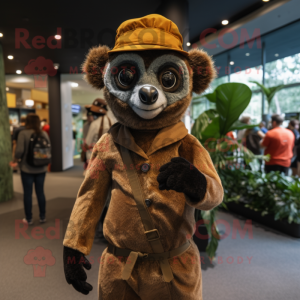 Brown Lemur mascotte...