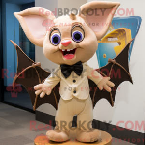 Tan Bat-maskotdraktfigur...