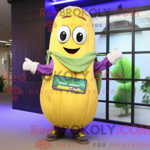 Yellow Eggplant mascot...