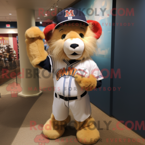 Tamer Lion mascot costume...