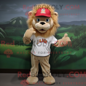 Tamer Lion-maskotdraktfigur...