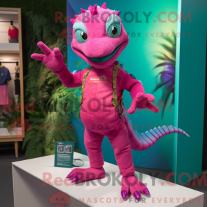 Máscara de Magenta Lizard...