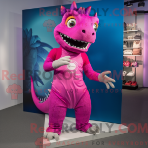 Máscara de Magenta Lizard...