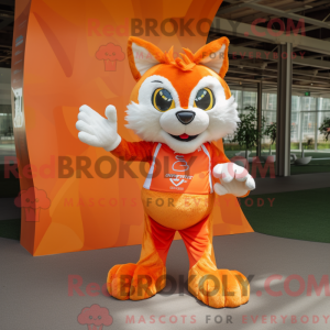 Disfraz de mascota Orange...