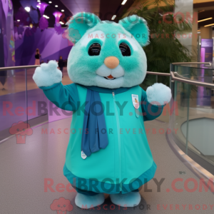 Postava maskota Teal...