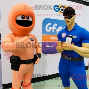 Peach Gi Joe máscara de...