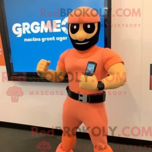 Costume de mascotte Peach...