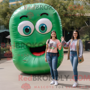 Forest Green Donut mascot...