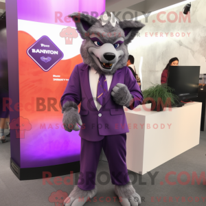 Costume de mascotte de loup...