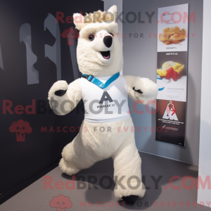 Alpaca-mascottekostuum...