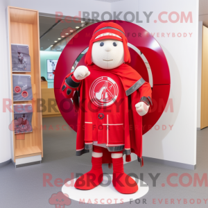 Red Celtic Shield mascot...