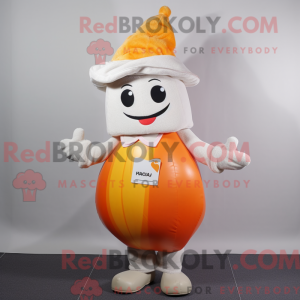 Squash-mascottekostuum...