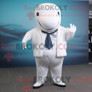 Mascotte de baleine à bosse...