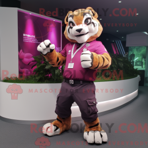 Personaggio mascotte tigre...