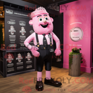 Pink Guinness mascot...