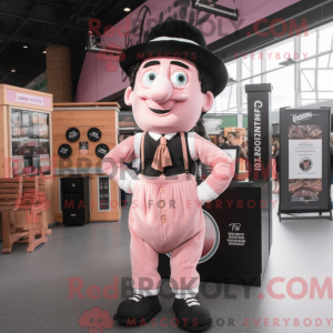 Pink Guinness maskot...
