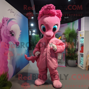 Roze zeepaardje...