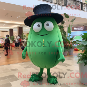 Skovgrøn melon maskot...