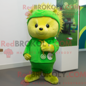 Lime Green Hedgehog...