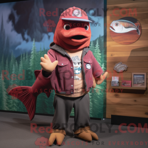 Maskottchenkostüm Maroon...