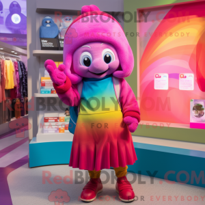 Postava maskota Magenta...