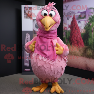 Mascotte de poulet tandoori...