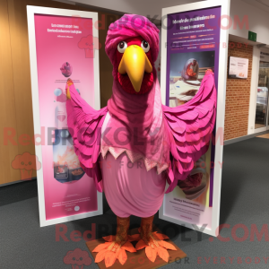 Mascotte de poulet tandoori...