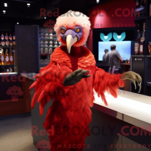 Postava maskota Red Vulture...