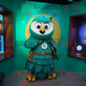 Blauwgroen Celtic Shield...