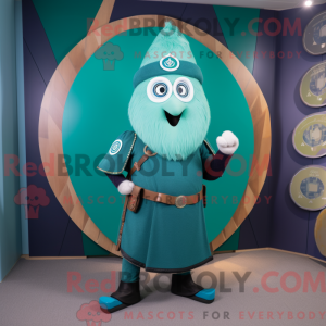 Disfraz de mascota escudo...