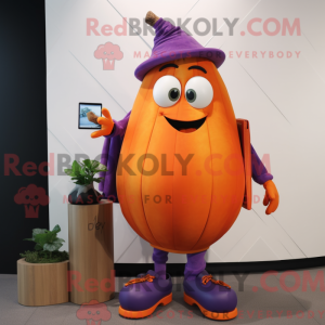 Oranje aubergine...