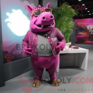 Magenta Rhinoceros...