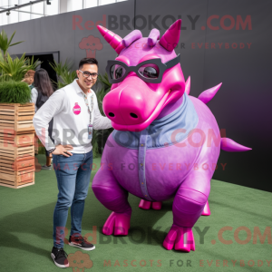 Magenta Rhinoceros...