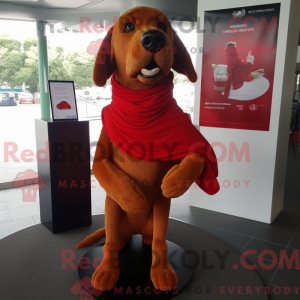 Red Dog-mascottekostuum...