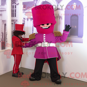 Magenta britisk Royal Guard...