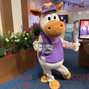 Lavendel Guernsey Cow...