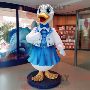 Disfraz de mascota Cisne...