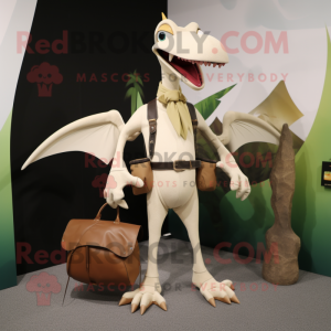 Crème Pterodactyl mascotte...